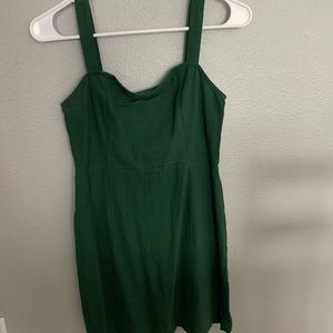 PACSUN FOREST GREEN DRESS
